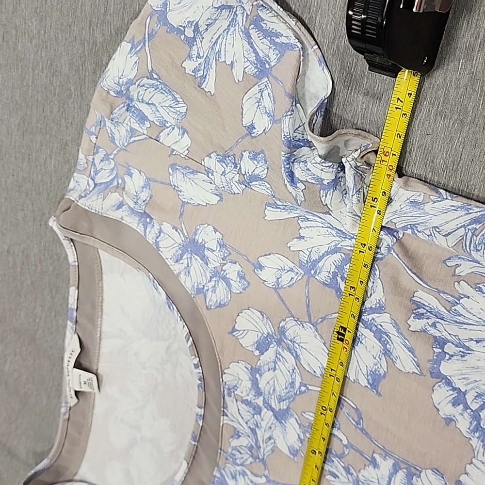 Women Banana Republic #flower shirt M - Picture 2 of 8